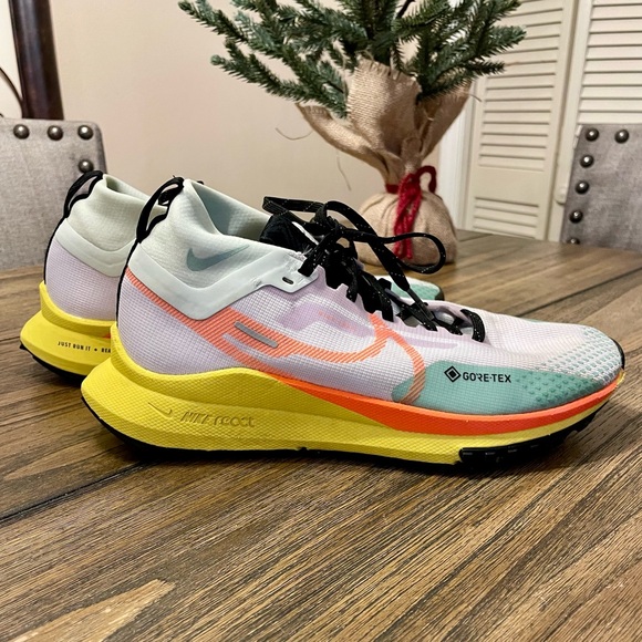 Nike Other - Nike React Pegasus Trail 4 GORE-TEX Barely Grape Total Orange Men’s Size 6 EUC